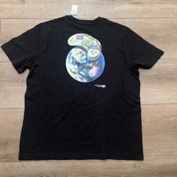 NEW Worldwide Gamer T-shirt Men’s Large Black Short Sleeve Graphic T-Shirt NWT - Picture 6 of 8